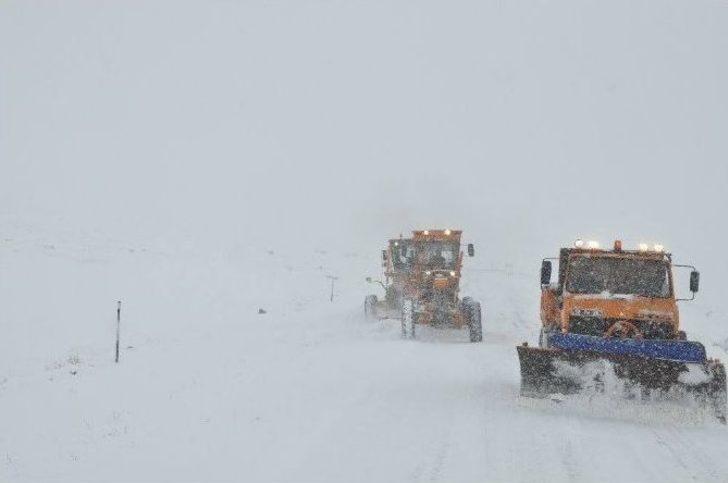 Kars’ta Karayollarının Karla Mücadelesi G1