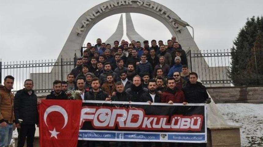 Eskişehir Ford Kul&uuml;b&uuml; &Uuml;yesi Gen&ccedil;lerden Anlamlı Ziyaret