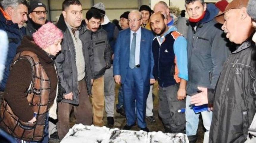 Başkan Albayrak Balık&ccedil;ıları Ziyaret Etti