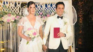 Cem Öget ve Ferhan Şensoy evlendi