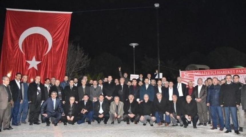 Aydın Mhp Şehri Eminlerle Bir Araya Geldi