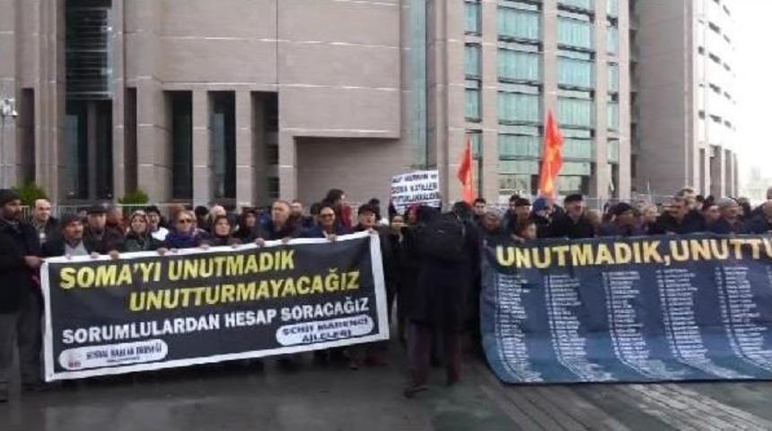 Madenci Ailelerden Adliye &Ouml;n&uuml;nde A&ccedil;ıklama