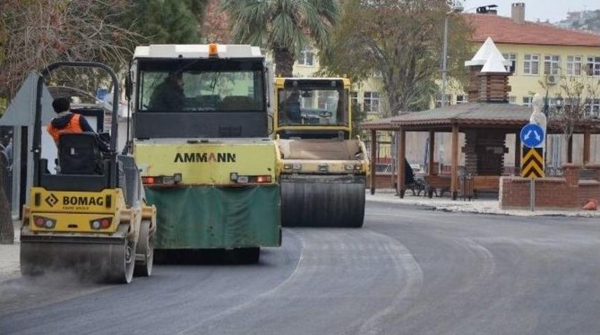 Milas&rsquo;ta Asfalt &Ccedil;alışmalarına Hız Verildi