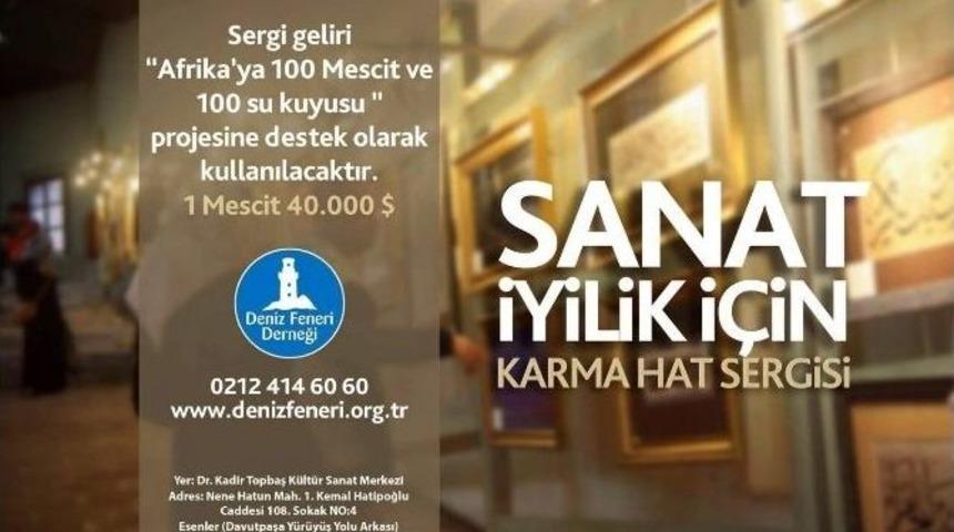 Deniz Feneri&rsquo;nden "sanat İyilik İ&ccedil;in" Sergisi A&ccedil;ıldı