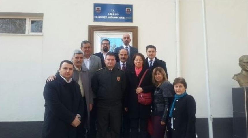 Salihli Chp&rsquo;den Ziyaret Turu