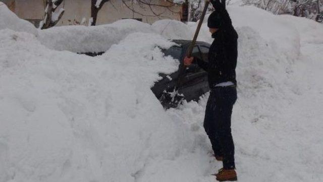 Bitlis’Te 210 Köy Yolu Ulaşıma Kapandı, Eğitime Ara Verildi