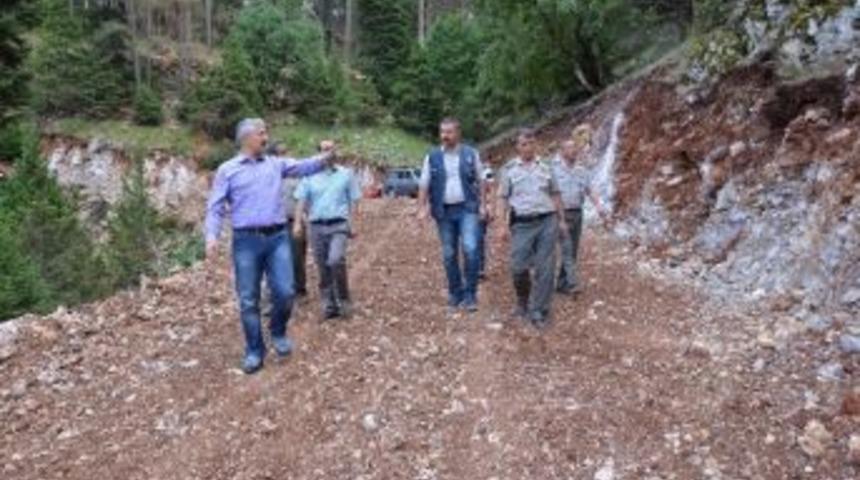 Mersin&rsquo;de Orman Yolu Yapımında Hedefler Aşıldı
