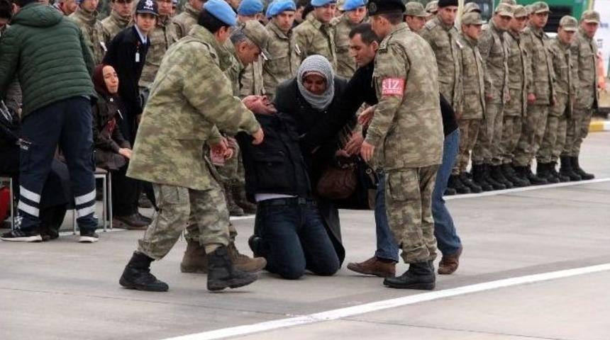 El-bab Şehidi Memleketine Uğurlandı