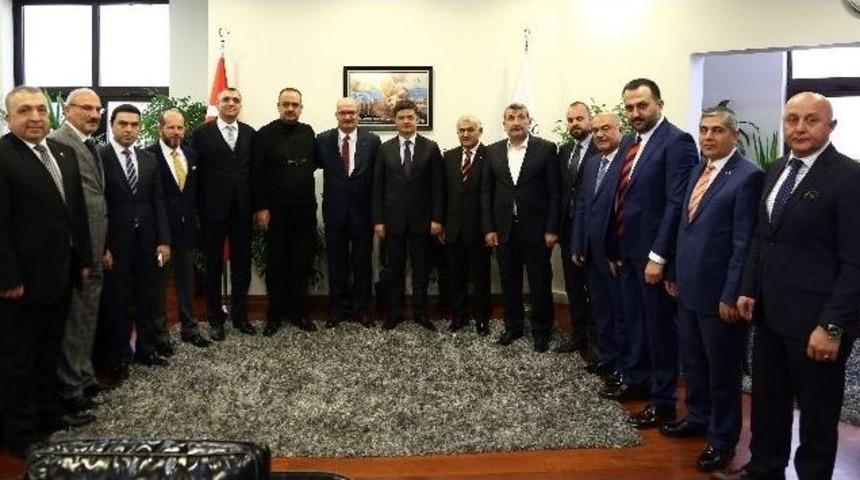 Ak Parti İl Y&ouml;netimi Ato&rsquo;yu Ziyaret Etti