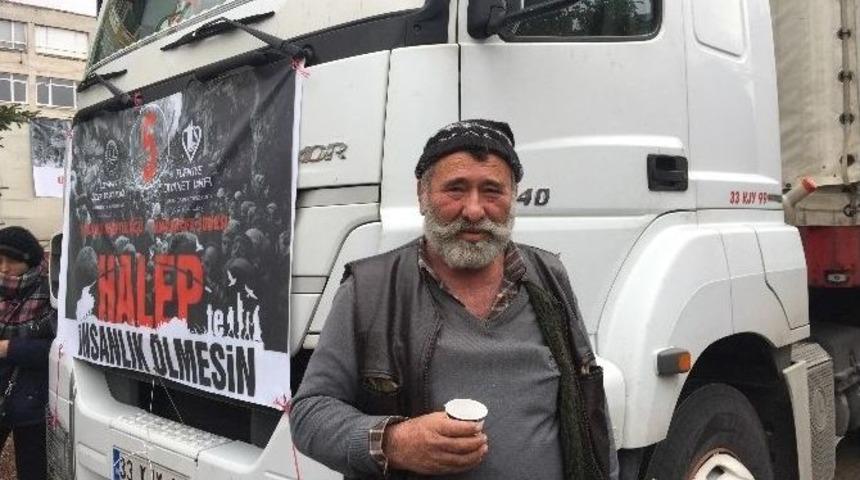 &Uuml;mraniye&rsquo;den 11 Yardım Tırı Halep İ&ccedil;in Yola &Ccedil;ıktı