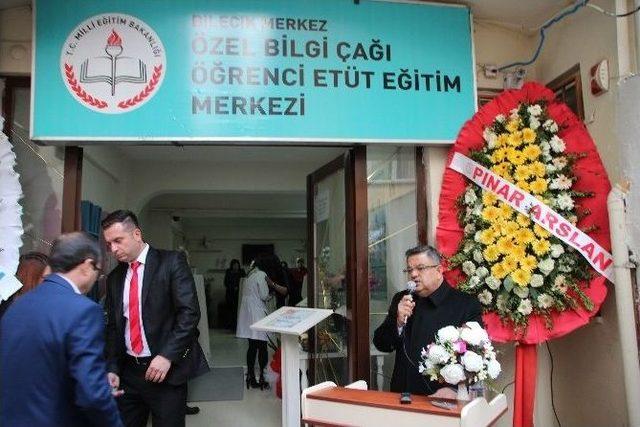 Başkan Yağcı Etüt Merkezi Açtı