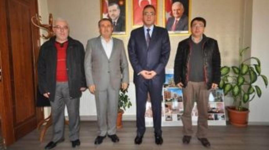 Başkan Avcu, Kaymakam &Ccedil;ağlar&rsquo;ı Ağırladı