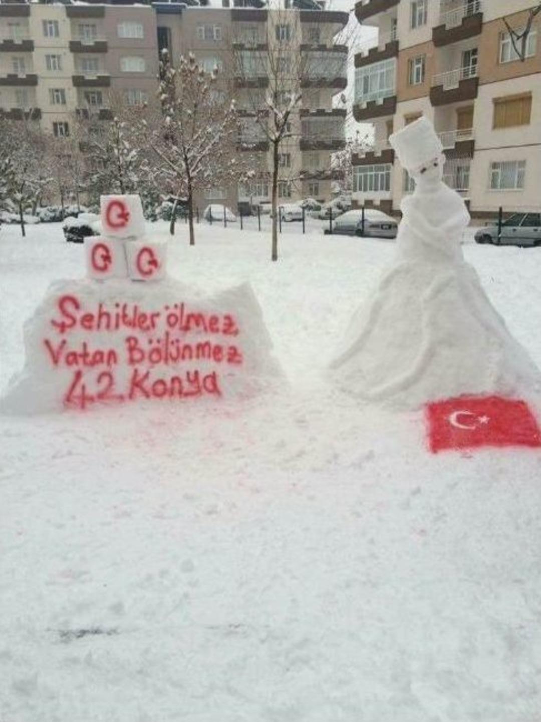 Konya&rsquo;da Kardan Manzaralar