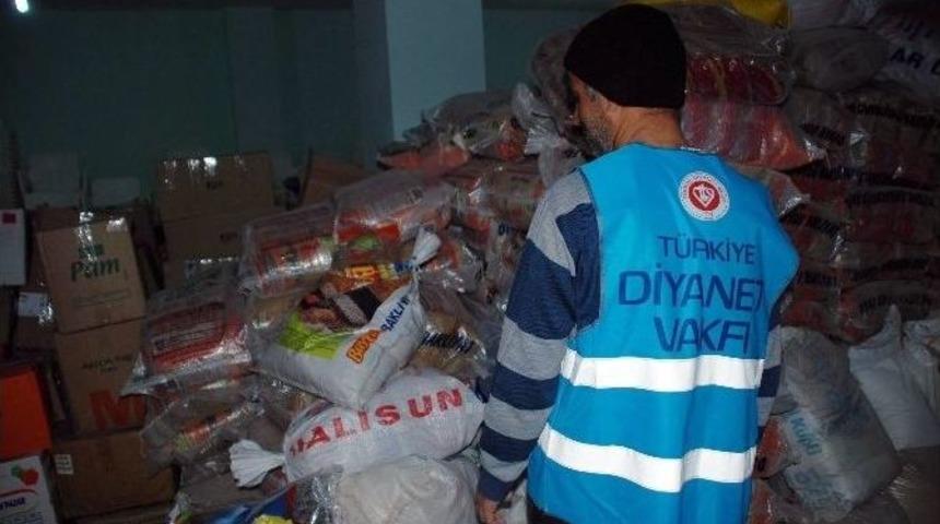 Diyarbakır&rsquo;dan Halep&rsquo;e 6 Tır Yardım
