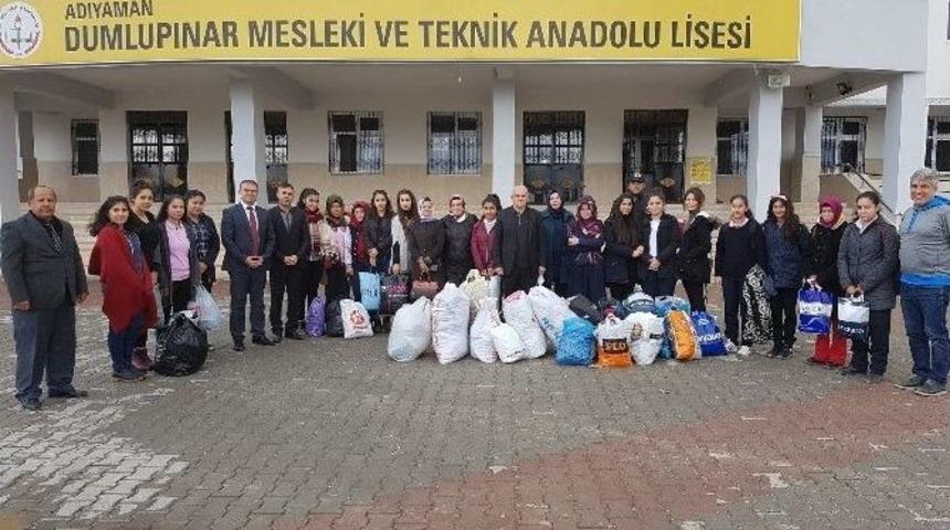 Lise &Ouml;ğrencilerinden Halep&rsquo;e Destek