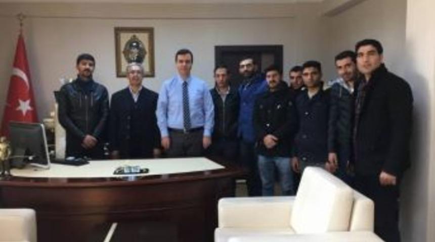 Ak Partiden Kaymakam Vardar&rsquo;a Ziyaret