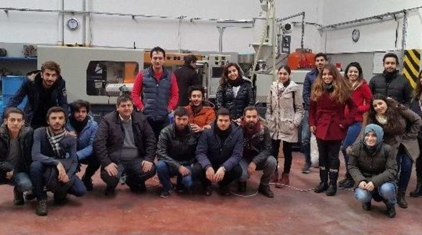 Ga&uuml;n &Ouml;ğrencilerinden Perfekt End&uuml;striyel Firmasına Teknik Gezi