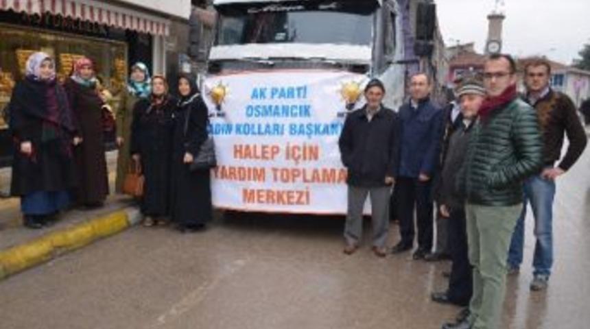 Ak Partili Kadınlardan Halep&rsquo;e Yardım