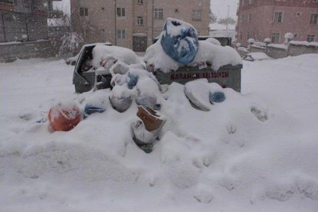 Karaman'a 66 Yıldır Görülmemiş Kar Yağdı