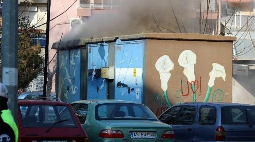 Elektrik Trafosunda Patlama Korkuttu