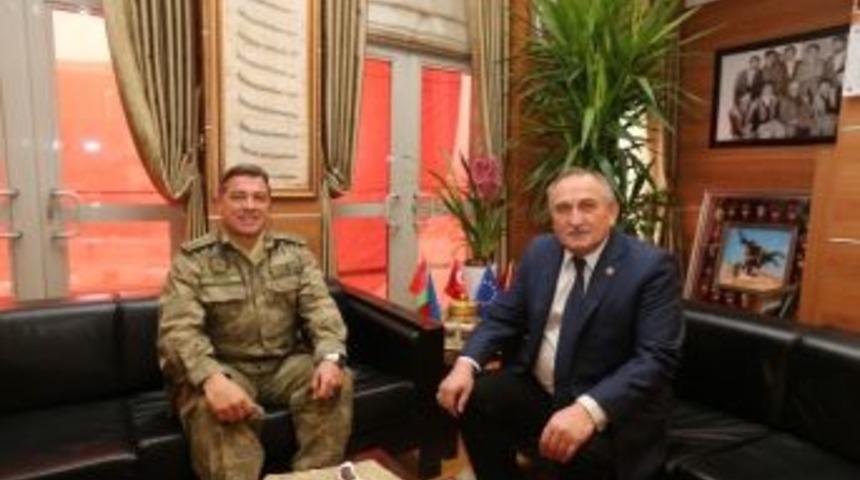 Bolu Tugay Komutanı&rsquo;ndan Başkan Yılmaz&rsquo;a Ziyaret