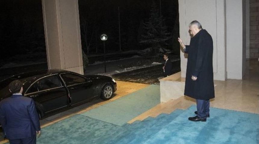 Başbakan Yıldırım-bah&ccedil;eli G&ouml;r&uuml;şmesi Sona Erdi