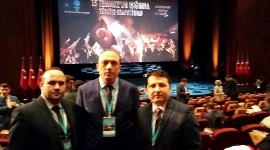 Aydın Gen&ccedil; Memur-sen &ldquo;15 Temmuz&rsquo;un Işığında T&uuml;rkiye&rdquo; Sempozyumuna Katıldı