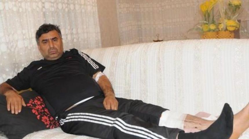 Gaziantep'te Yerel Gazete Sahibi Ayağından Vuruldu