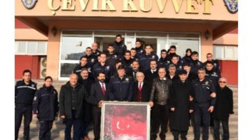 &Ccedil;evik Kuvvet Polisine Moral Ve Destek Ziyareti