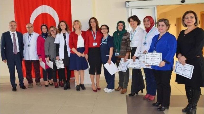 Aydın’da Eğitimlerini Tamamlayan Hemşireler Sertifikalı Oldu