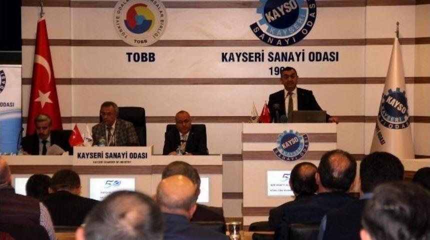 Kayso Y&ouml;netim Kurulu Başkanı B&uuml;y&uuml;ksimit&ccedil;i, "ihracat Y&uuml;zde 5 D&uuml;şt&uuml;&rdquo;