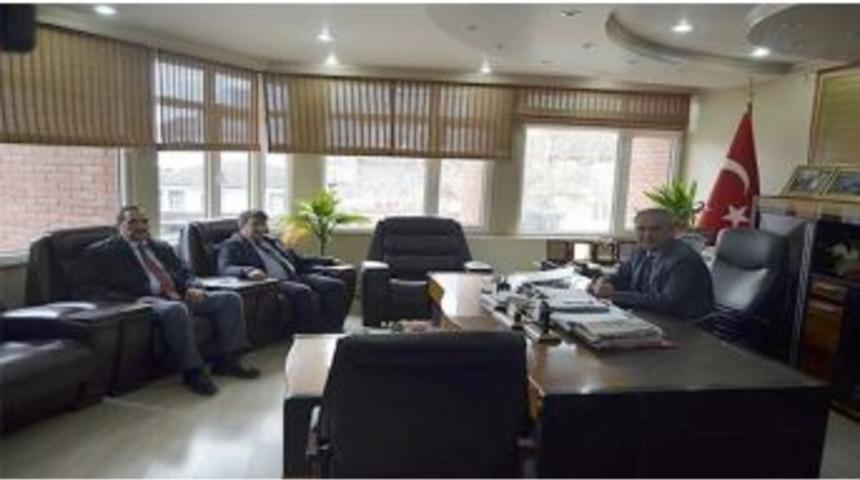 Başkan Yaman&rsquo;a Ziyaretler