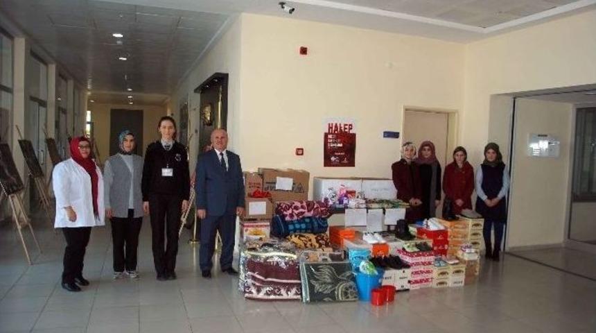 G&ouml;rdes Kyk&rsquo;dan Halep&rsquo;e Yardım Eli