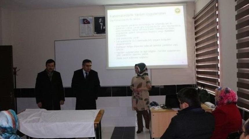 Pazarlar’da ’ilk Yardım Kursu’ Açıldı