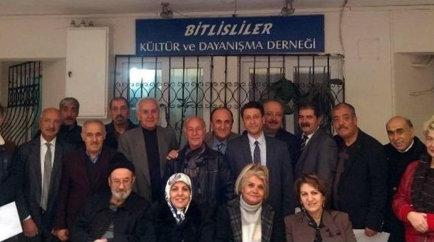 Beşminare D&uuml;ş&uuml;nce Akademisinden Antalya Bitlisliler Derneğine Ziyaret