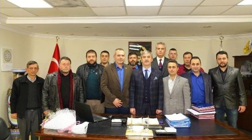 Mhp İl&ccedil;e Y&ouml;netiminden Başkan Şirin&rsquo;e Tebrik