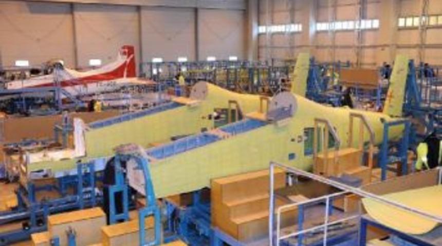 Taı Hürkuş-B’Lerin Gövde Üretimini Tamamladı