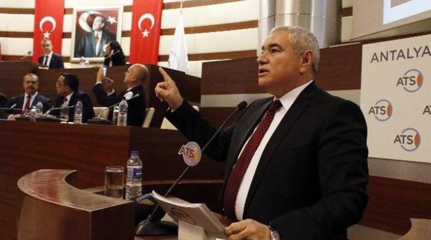 Atso Başkanı Davut &Ccedil;etin: "tarım Sekt&ouml;r&uuml; Geliri 2010 Yılından Sonra Y&uuml;zde 25 D&uuml;şm&uuml;şt&uuml;r"
