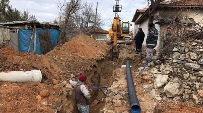 Eynez&rsquo;in 50 Yıllık Kanalizasyon Hattı Yenileniyor