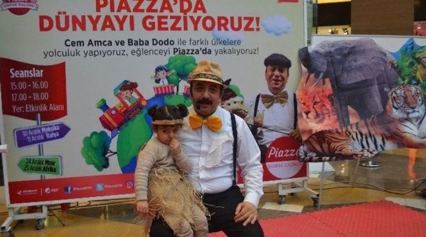 Miniklerin D&uuml;nyayı Tanıma Turu Piazza&rsquo;da Tamamladı