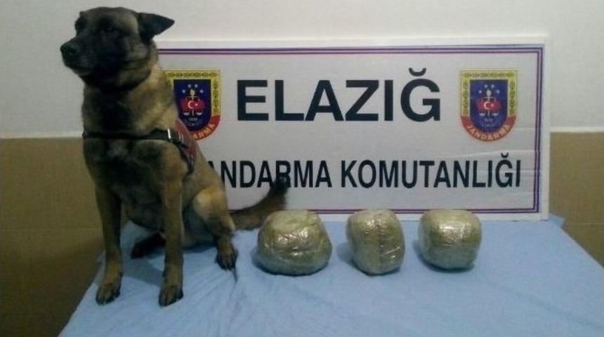 Elazığ&rsquo;da Trende 6 Kilo Esrar Ele Ge&ccedil;irildi