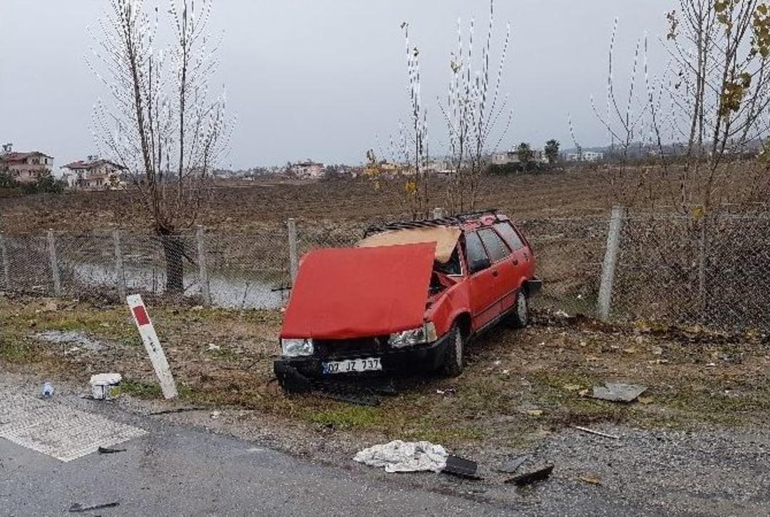 Manavgat&rsquo;ta Trafik Kazası: 4 Yaralı