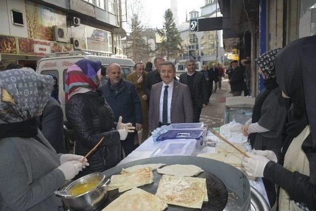 Başkan Anlayan’dan Halep İçin Düzenlenen Kermese Destek