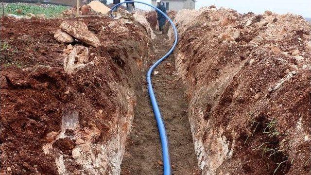 Reyhanlı’da Su Şebekesi Döşeniyor