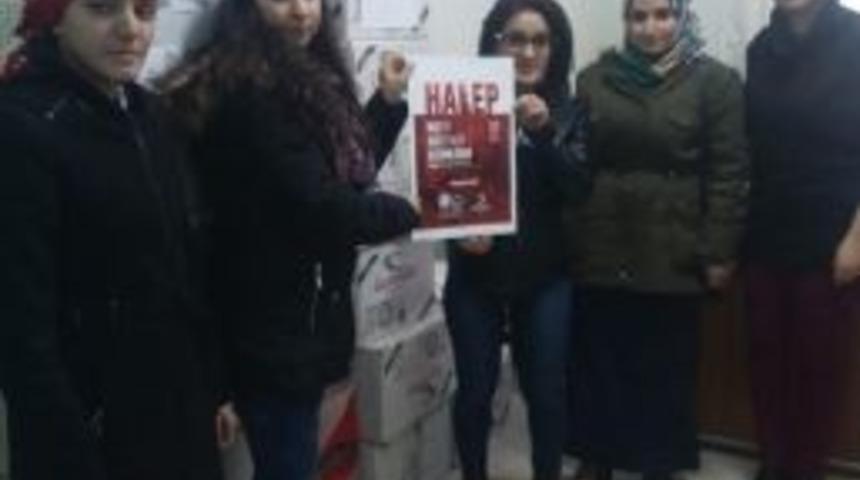 Batman’da Halep İçin Yardım Kampanyası