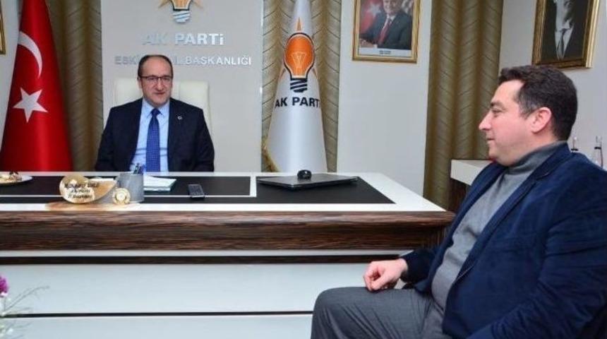 Başkan Bakıcı&rsquo;dan Ak Parti Eskişehir İl Başkanlığına Ziyaret
