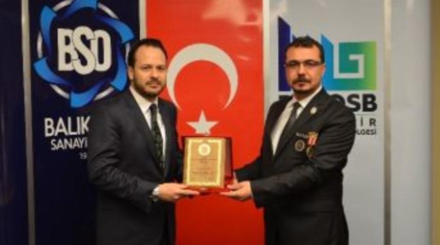 Şehit Ailelerinden Bso&rsquo;ya Plaket