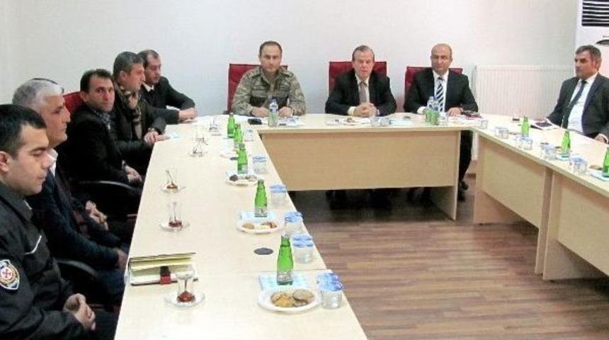Araban&rsquo;da Asayiş Ve G&uuml;venlik Toplantısı Yapıldı
