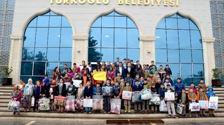 &Ouml;ğrencilerden T&uuml;rkmenlere Battaniye