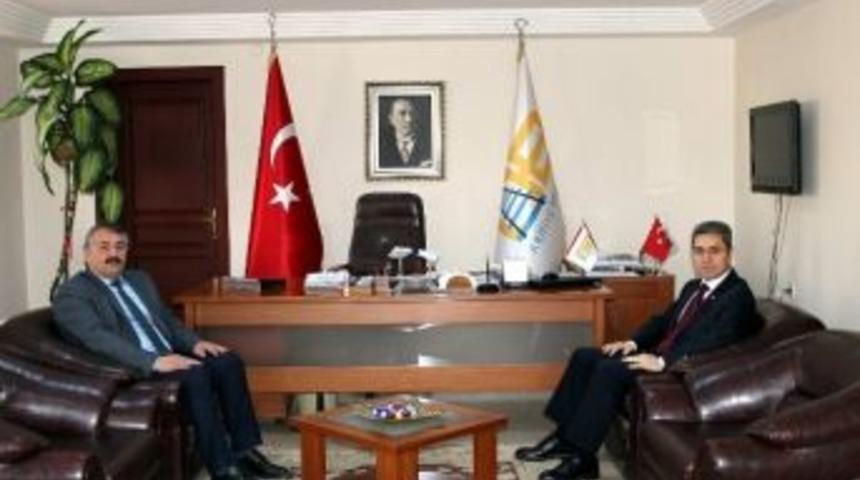 Kaymakam Yazıcı&rsquo;dan Başkan Karakulluk&ccedil;u&rsquo;ya Nezaket Ziyareti